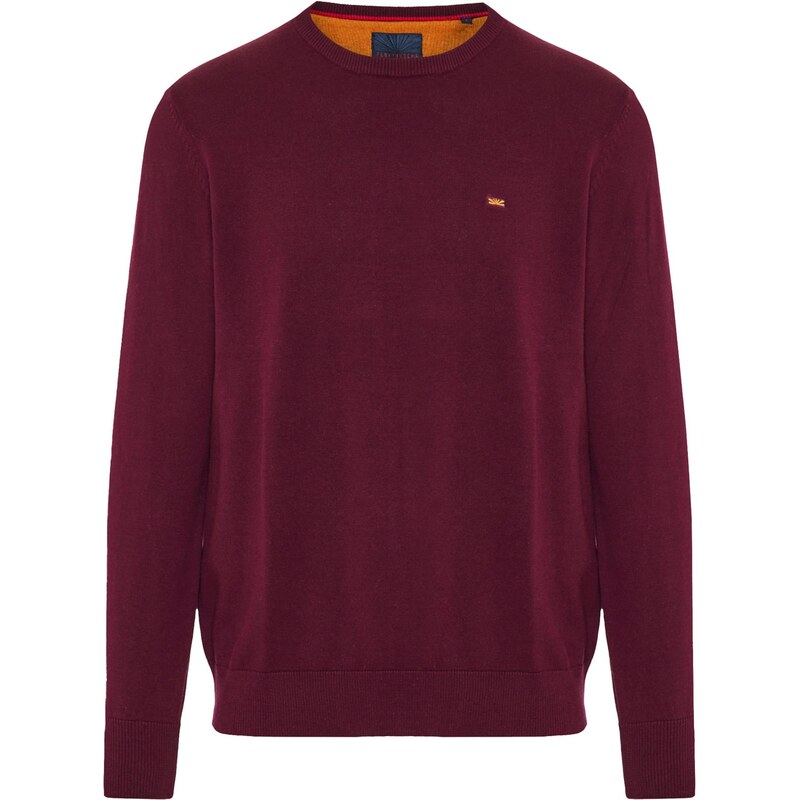 Funky Buddha Sveter merlotová 66935941