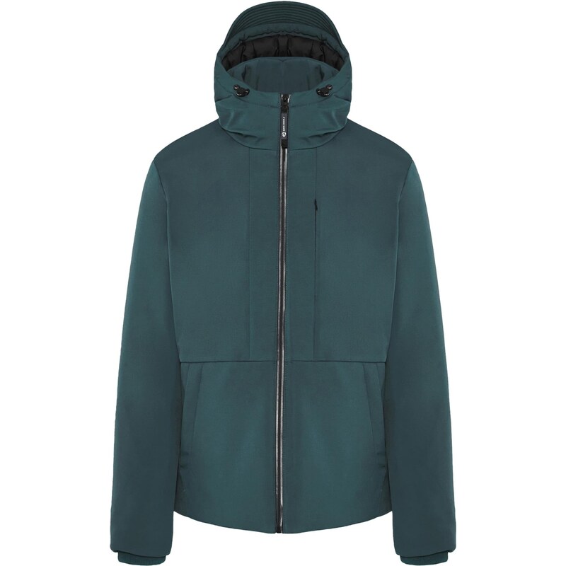 Funky Buddha Zimná bunda petrolejová 66935958