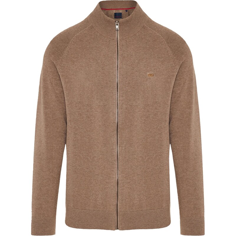 Funky Buddha Kardigán hnedá 66935949