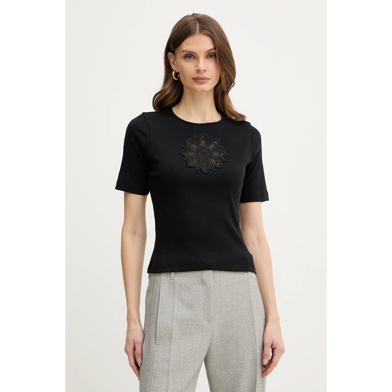 Bavlnené tričko Twinset 66937365