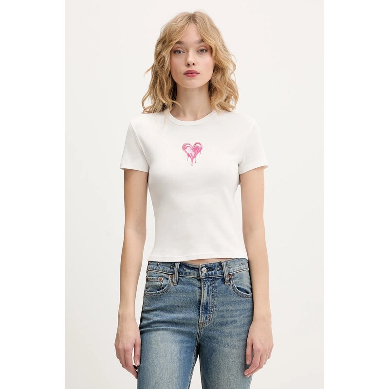 Bavlnené tričko Hugo Blue Dever_B_2 66937386