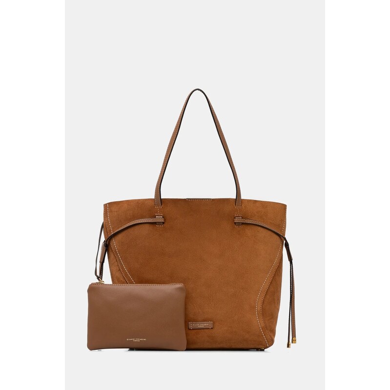 Semišová kabelka Gianni Chiarini VIOLETTE 66937418