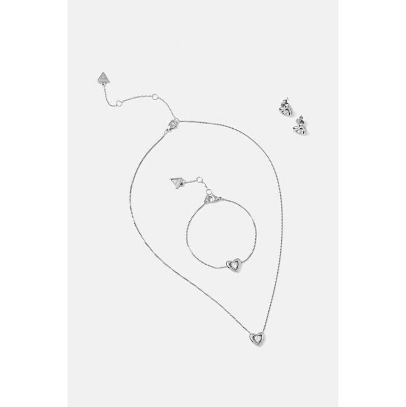 Náhrdelník, náramok a náušnice Guess BELOVED 66937557
