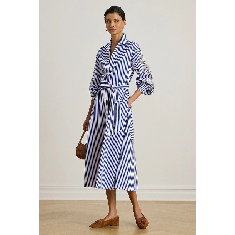 Bavlnené šaty Lauren Ralph Lauren 66937701