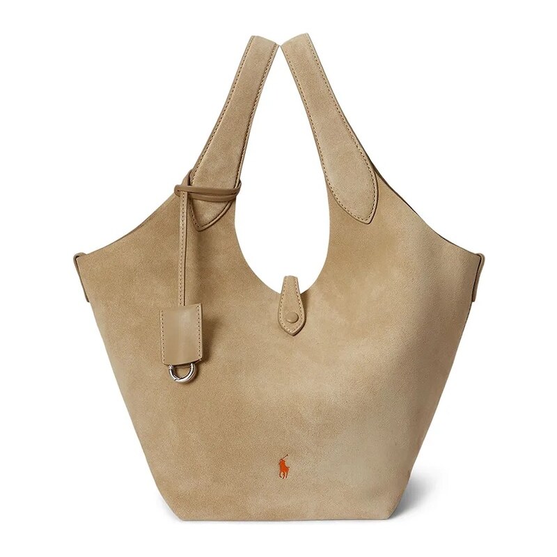 Semišová kabelka Polo Ralph Lauren 66937731