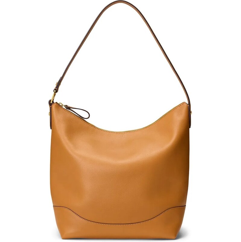 Kožená kabelka Lauren Ralph Lauren 66937737