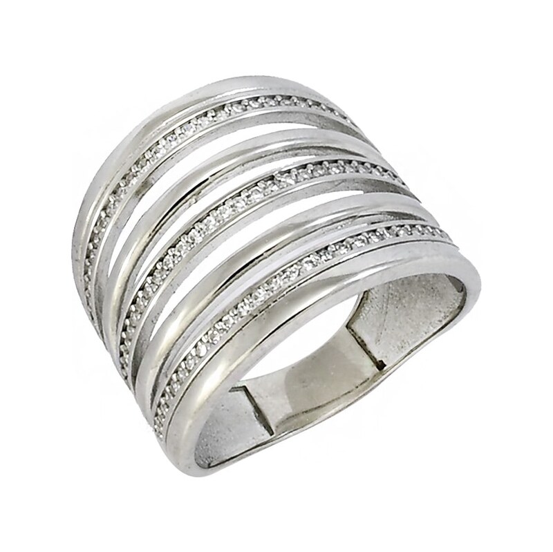 Strieborný prsteň Glare 1179 66939621