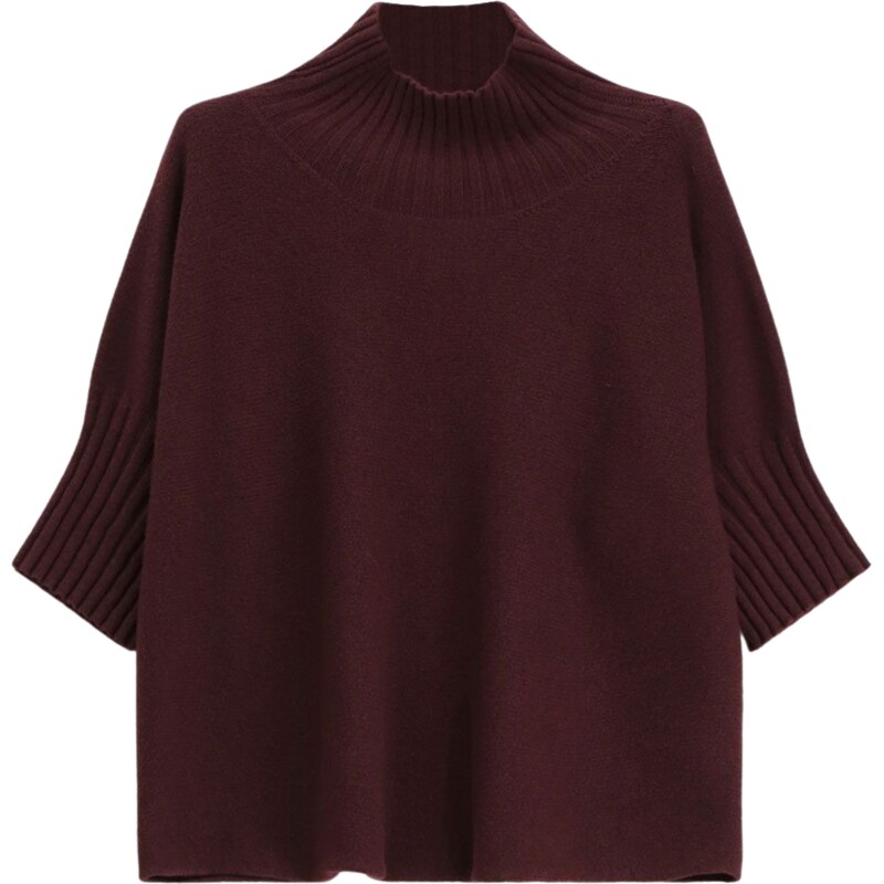 IMPERIAL Metropolitan Burgundy sveter 66940273