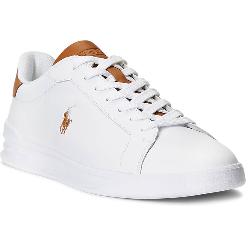 Polo Ralph Lauren Nízke tenisky hnedá / biela 60879583