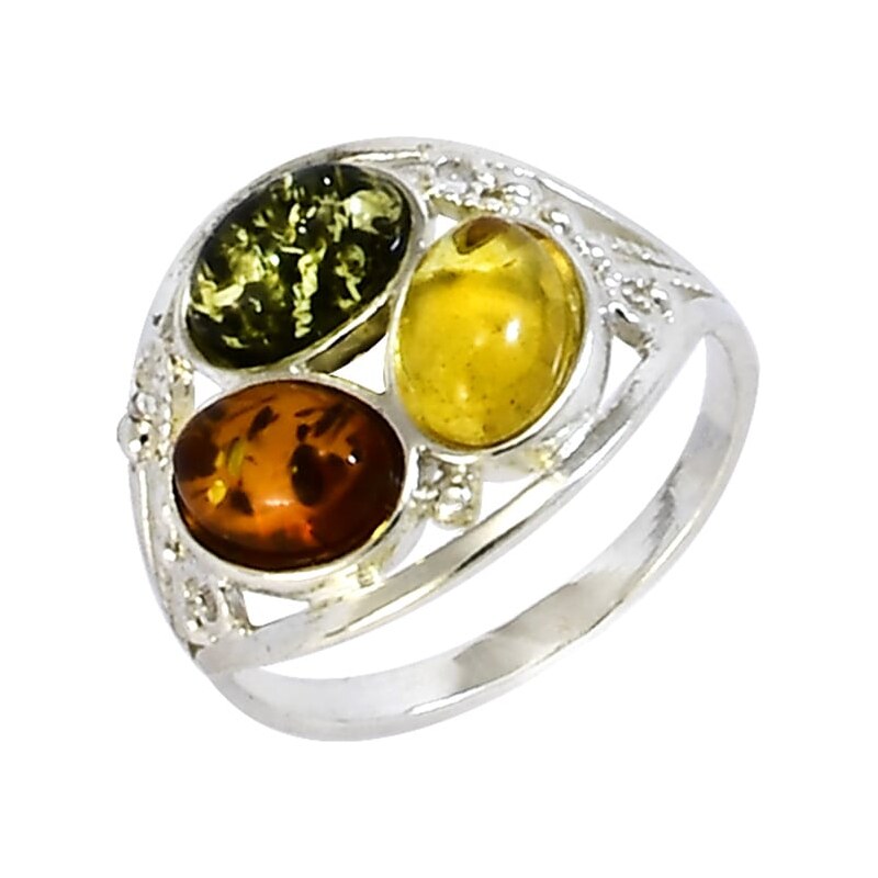 Strieborný prsteň Glare 1187 66940390