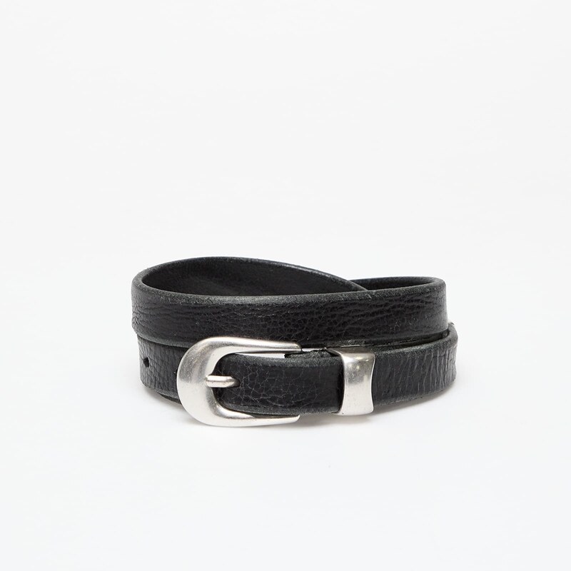 Opasok OUR LEGACY 2 Cm Belt Black Leather 90 66940632
