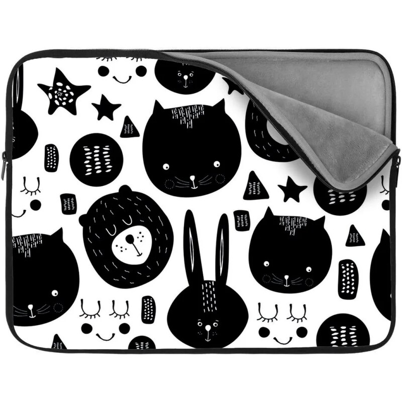 Sablio Obal na notebook Mačička a medveď 65426917