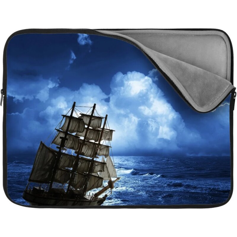 Sablio Obal na notebook Loď v búrke 65424524