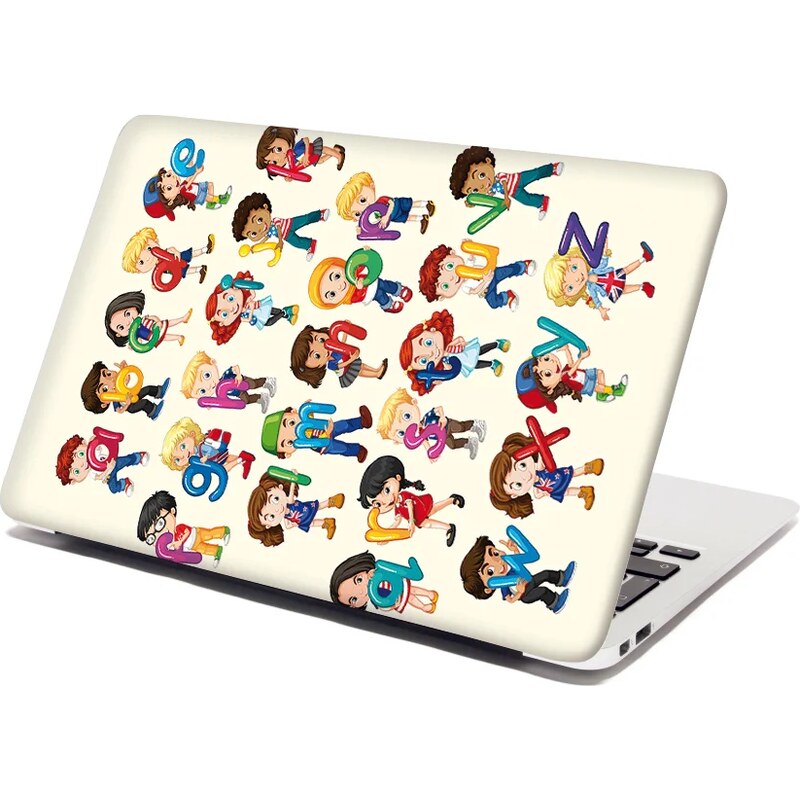 Sablio Samolepka na notebook Abeceda 65098842