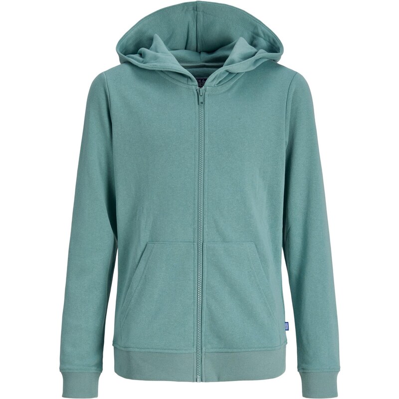 Jack & Jones Junior Tepláková bunda JJEBradley modrozelená 66945463