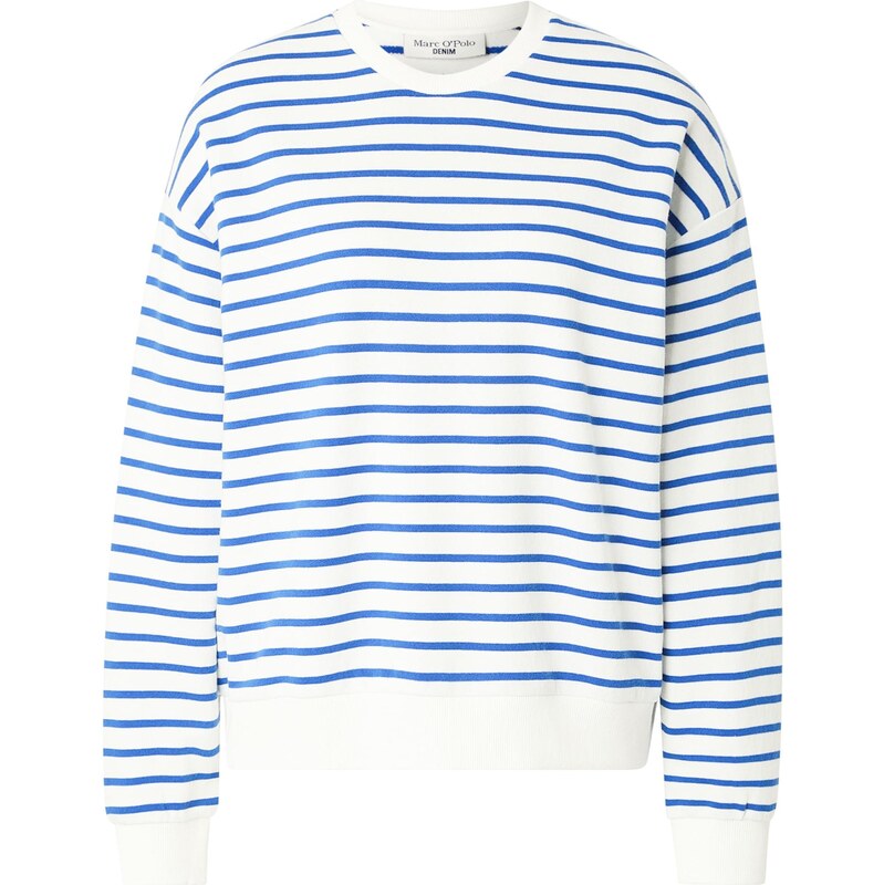 Marc OPolo DENIM Mikina modrá / biela 66945510