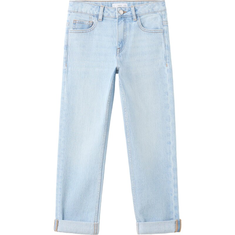 MANGO KIDS Džínsy svetlomodrá 66945529