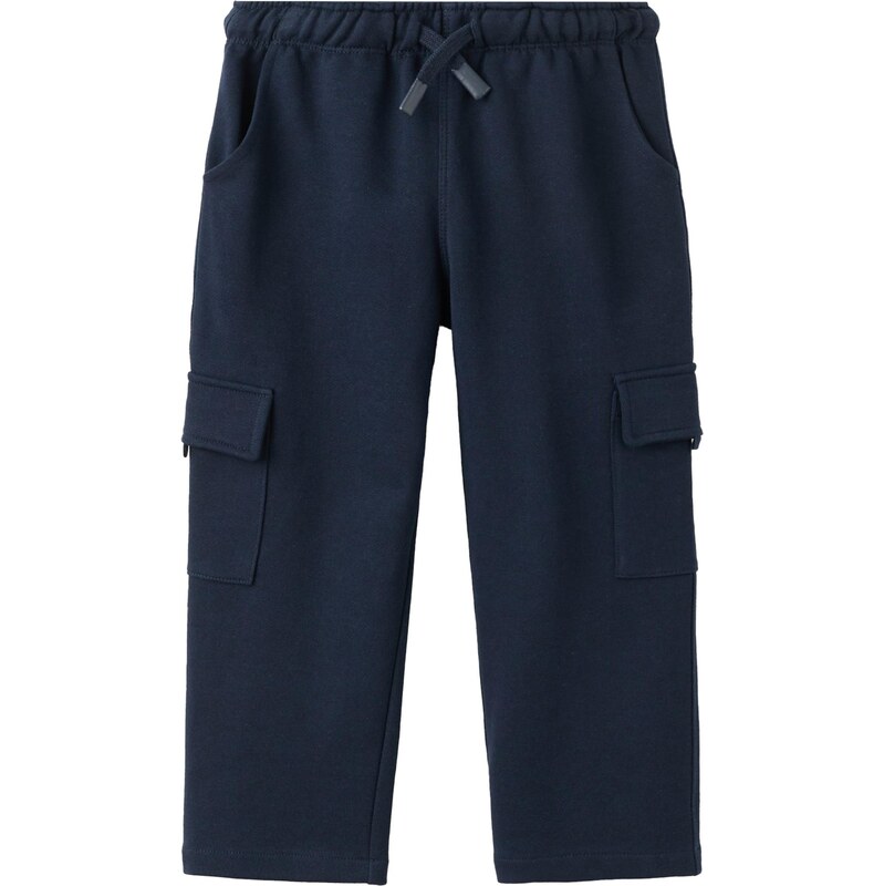 MANGO KIDS Nohavice SAFARI námornícka modrá 66945528