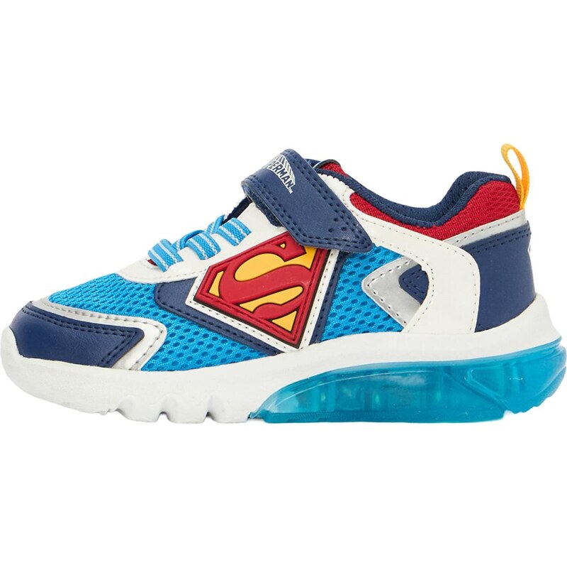 GEOX Tenisky CIBERDRON azúrová / tmavomodrá / tmavožltá / červená 66945618