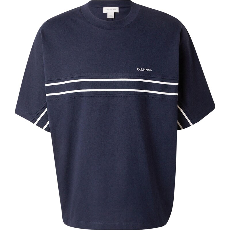 Calvin Klein Tričko námornícka modrá / biela 66945663