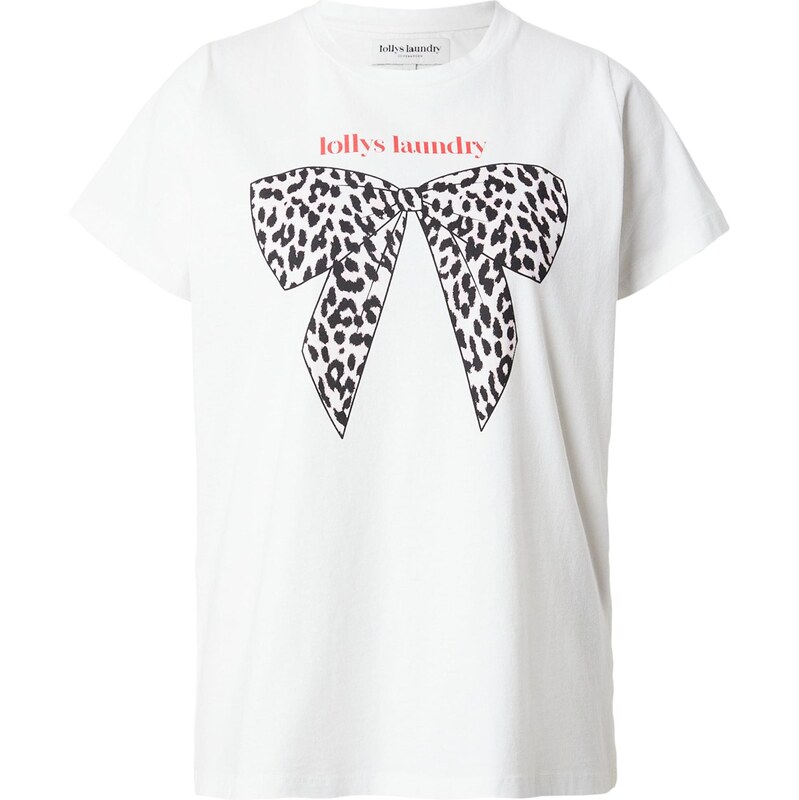 Lollys Laundry Tričko Roma červená / čierna / biela 66945705