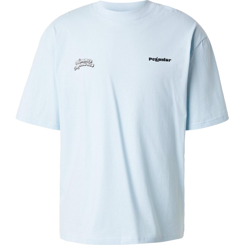 Pegador Tričko Farren svetlomodrá / jablková / čierna / biela 66945689