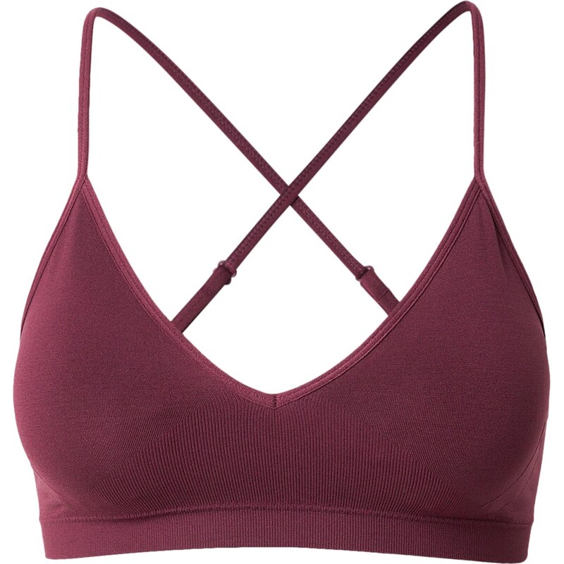 ICANIWILL Športová podprsenka Smooth vínovo červená 66945694