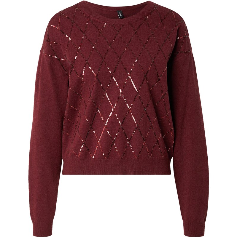 ONLY Sveter ONLHALIFAX tmavočervená 66945770