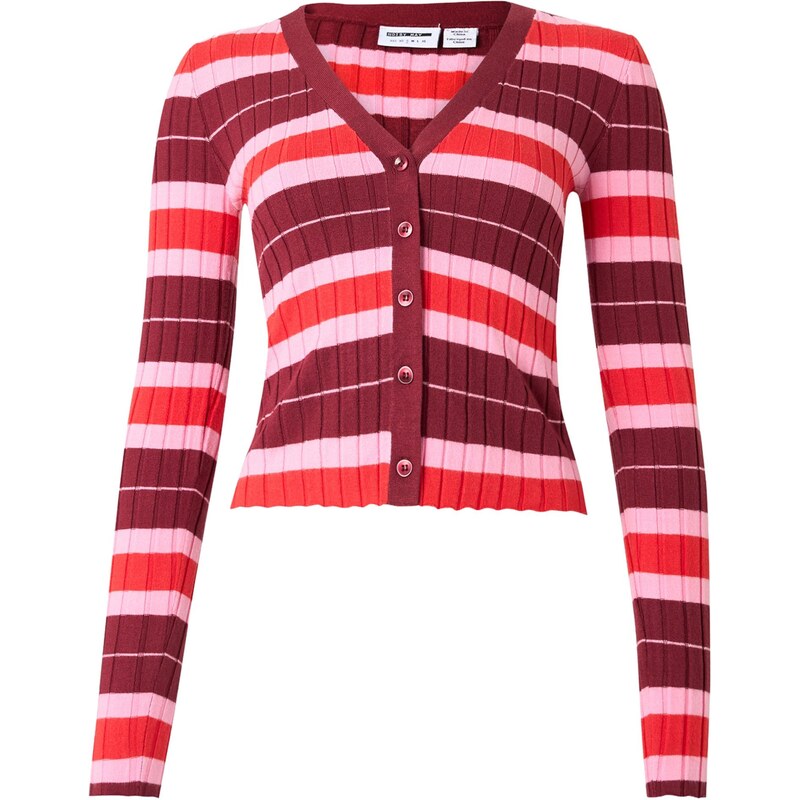 Noisy may Kardigán NMANNY ružová / červená / bordová 66945756