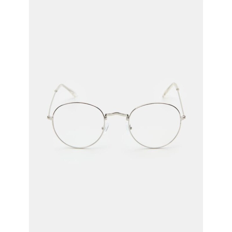 Sinsay - Číre okuliare na šošovky - strieborná 66949291