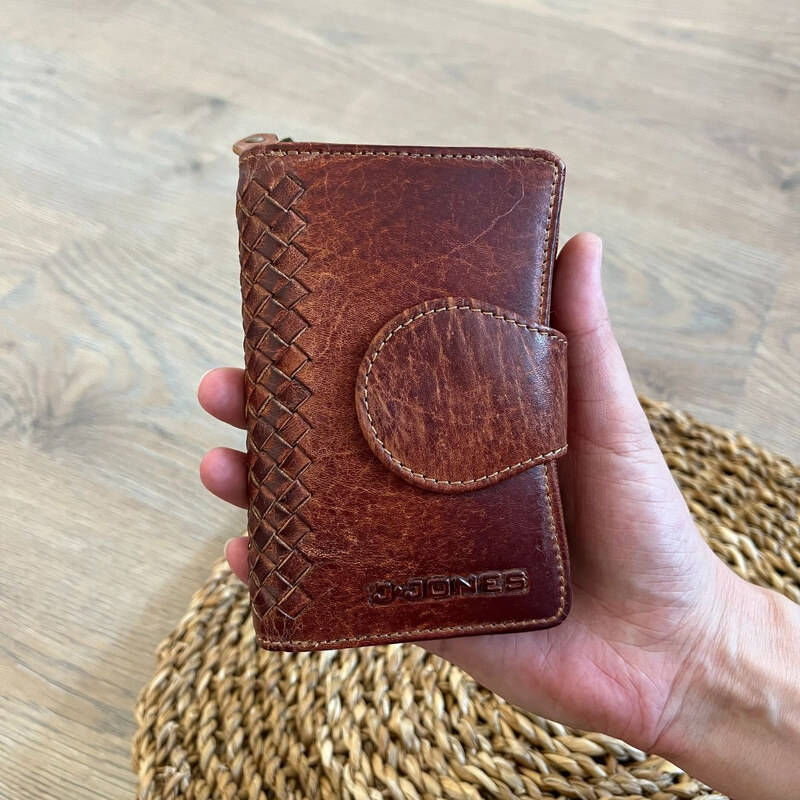 Jennifer Jones Dámska kožená peňaženka koňaková ANTONIA 66572089