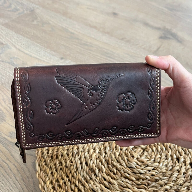 Tillberg Dámska kožená peňaženka hnedá IRISA 66949630