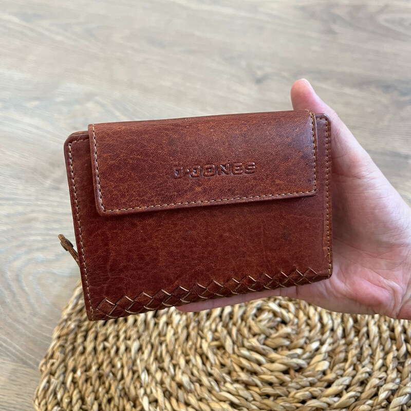 Jennifer Jones Dámska kožená peňaženka koňaková ADINA 66949631