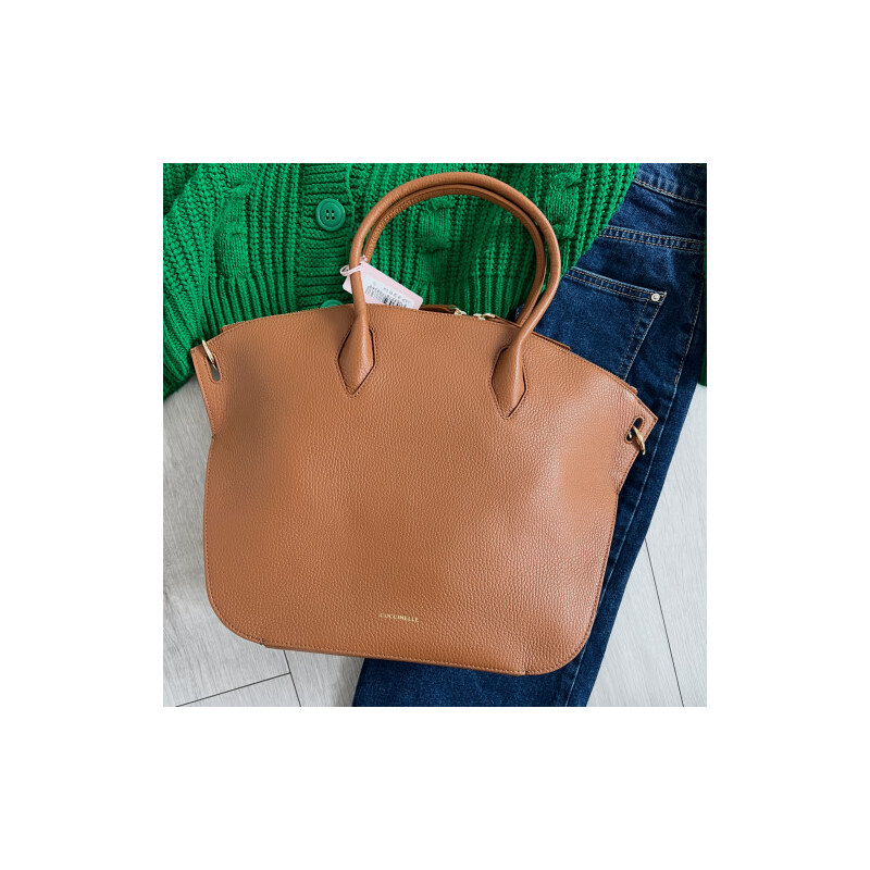 Coccinelle top handle kabelka hnedá 66949970