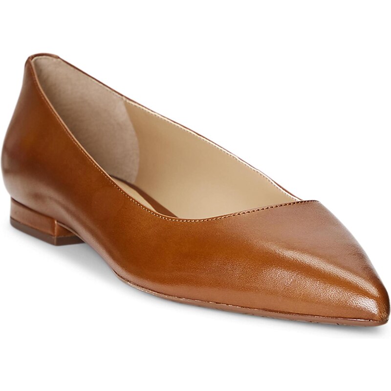 Lauren Ralph Lauren Baleríny LONDYN hnedá 54318515