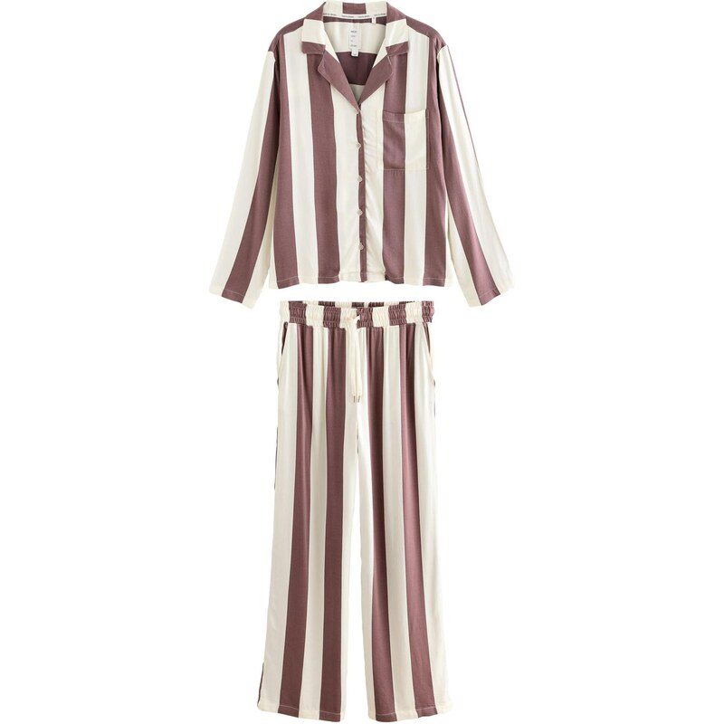 Next Pyžamo čokoládová / biela 66951838