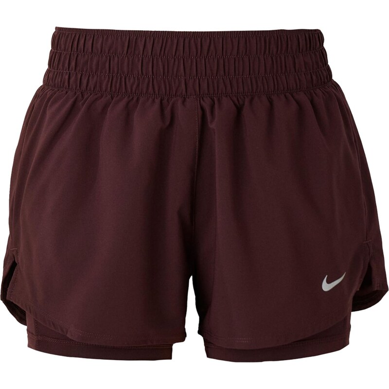 NIKE Športové nohavice ONE vínovo červená 66951845