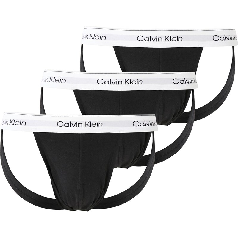 Calvin Klein Underwear Nohavičky svetlosivá / čierna / biela 66951998