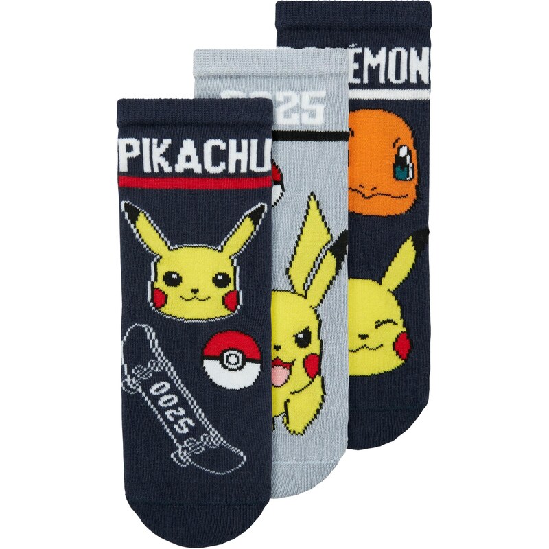 NAME IT Ponožky NMMSANTIAGO POKEMON námornícka modrá / dymovo modrá / 66952024