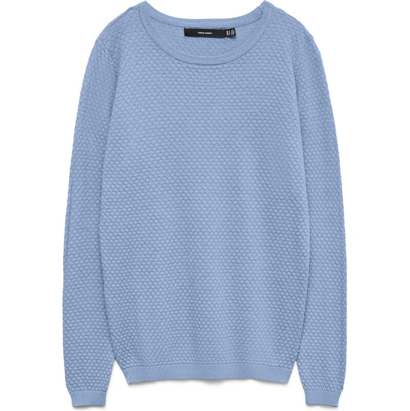 VERO MODA Sveter VMCare dymovo modrá 66952035