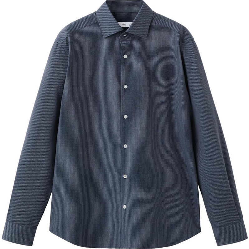 MANGO MAN Košeľa Ares námornícka modrá / biela 66952081