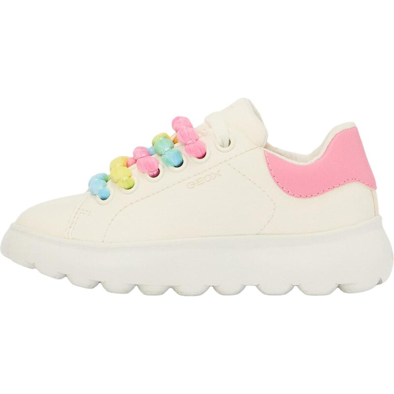 GEOX Tenisky PUFFYPOP nebesky modrá / žltá / svetloružová / biela 66952156