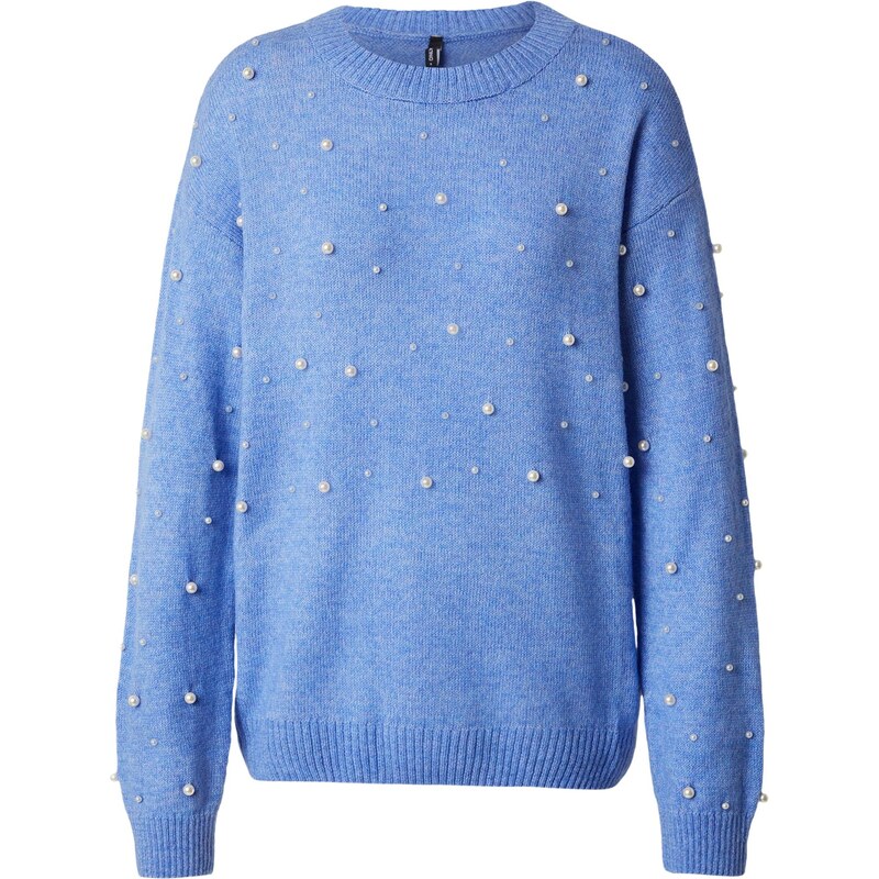 Only Tall Sveter ONLEMBLA modrá melírovaná / perlovo biela 66952191