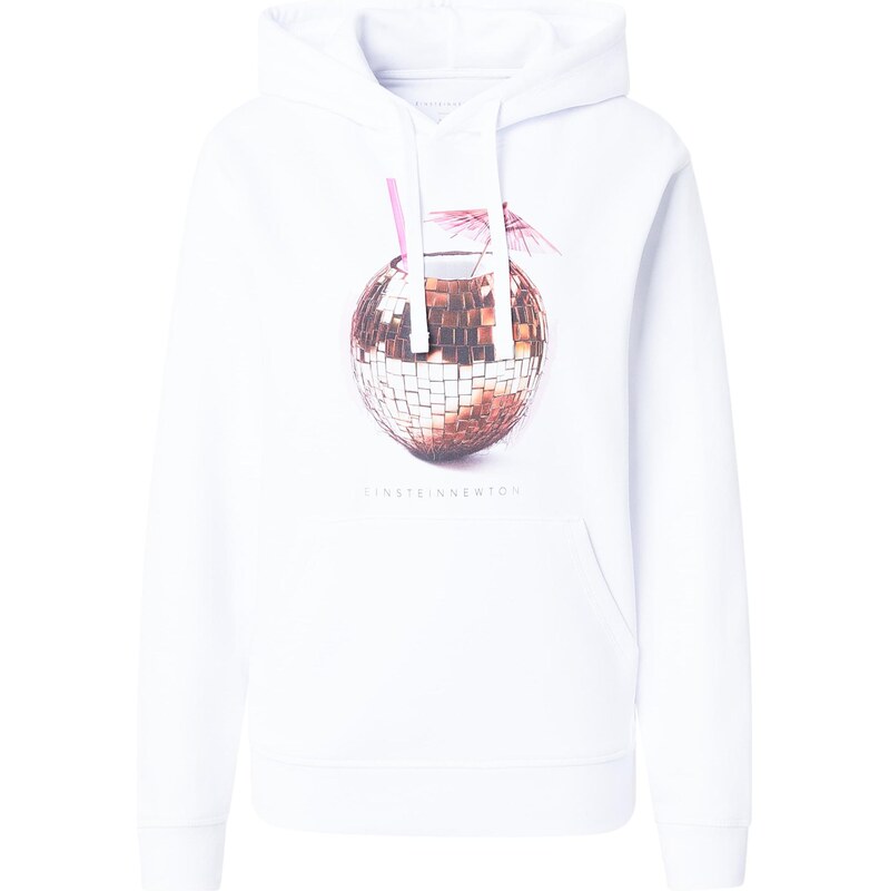 EINSTEIN & NEWTON Mikina Coconut tmavohnedá / ružová / čierna / biela 66952254