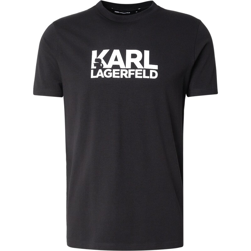 Karl Lagerfeld Tričko čierna / biela 66952282