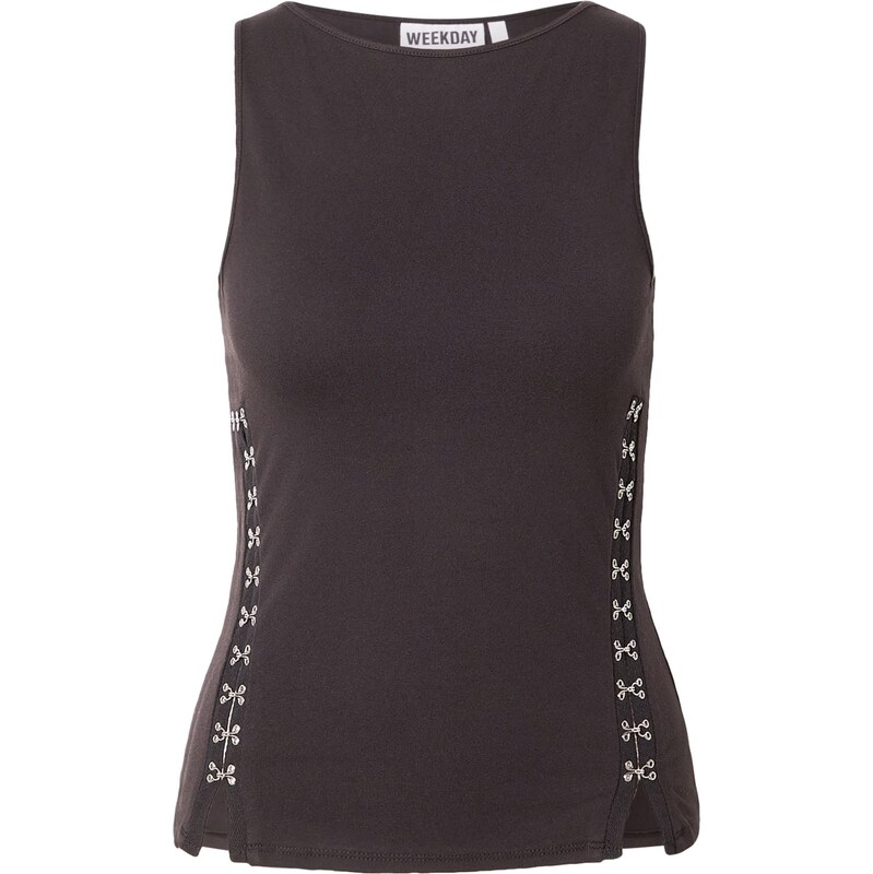 WEEKDAY Top čierna 66952295