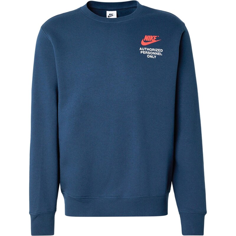Nike Sportswear Mikina CLUB námornícka modrá / červená / biela 66952300
