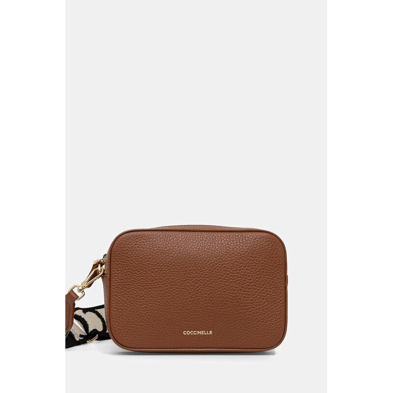 Kožená kabelka Coccinelle 65233488