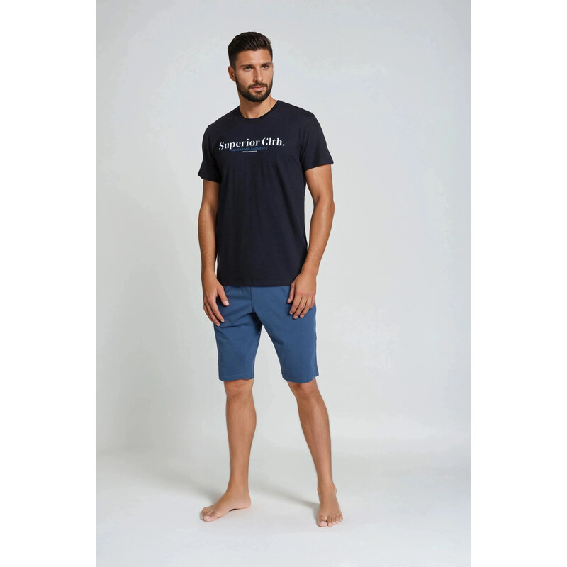 Pyžamo Zed 38366-99X Čierna a grafitová - Henderson 34811301