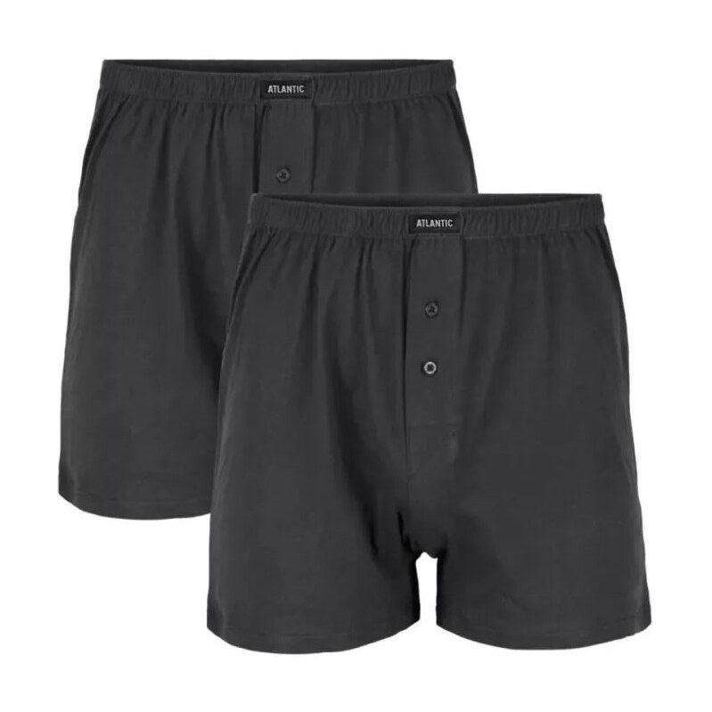 Pánske 2 balenia šortiek 003 graphite - Atlantic 67438843